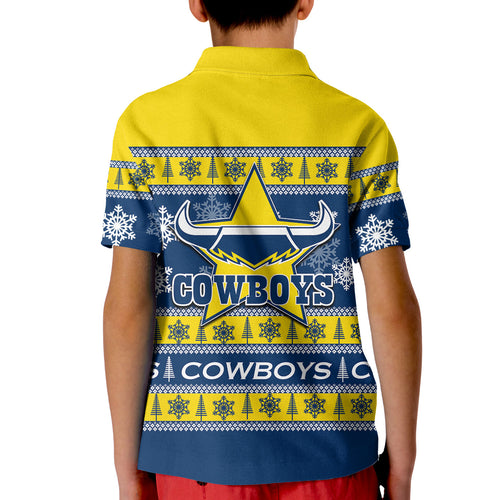 north-queensland-cowboys-polo-shirt-kid-christmas-2021