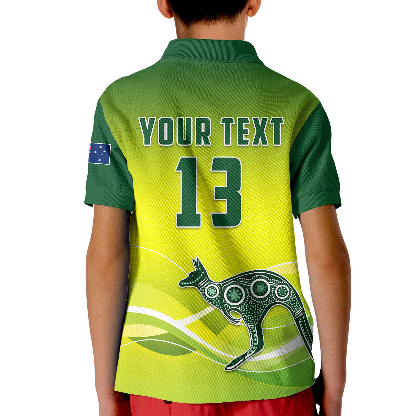 custom-personalised-cricket-australia-polo-shirt-kid-simple-style