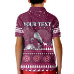custom-personalised-sea-eagles-christmas-polo-shirt-kid-manly-warringah