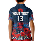 custom-text-and-number-demons-anzac-2022-polo-shirt-casey-football-aboriginal-poppy