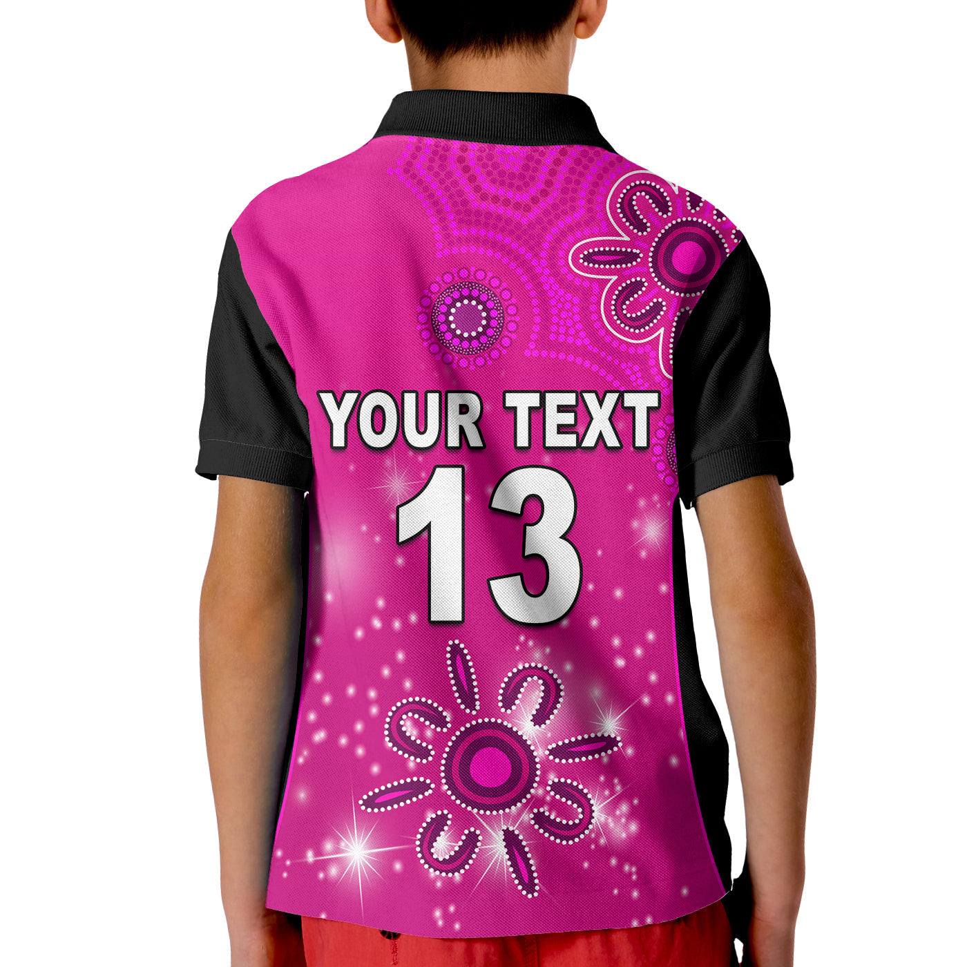custom-text-and-number-sydney-sixers-polo-shirt-kid-cricket-australia-aboriginal