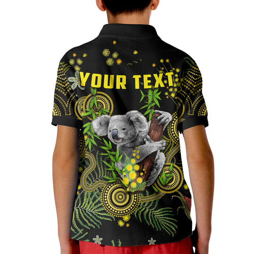 custom-personalised-golden-wattle-polo-shirt-kid-australia-acacia-pycnantha-mix-aboriginal