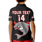 Custom Text And Number Dolphins Rugby Polo Shirt Sporty Style Ver.03 LT14