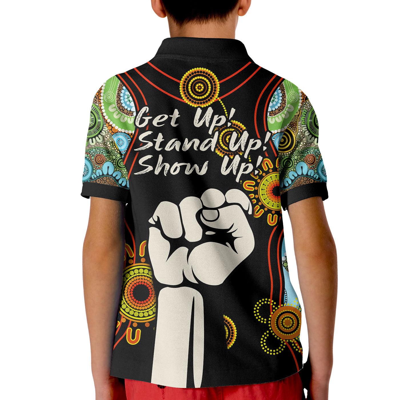 custom-personalised-naidoc-2022-polo-shirt-proud-history-of-getting-up-standing-up-and-showing-up
