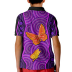 aboriginal-dot-polo-shirt-kid-butterfly-natural-beauty