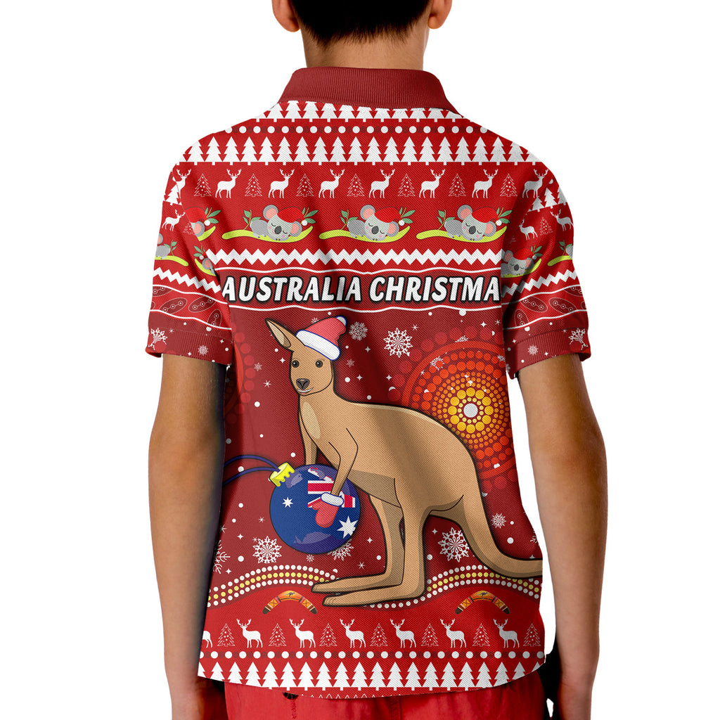australia-christmas-polo-shirt-kid-aboriginal-kangaroo