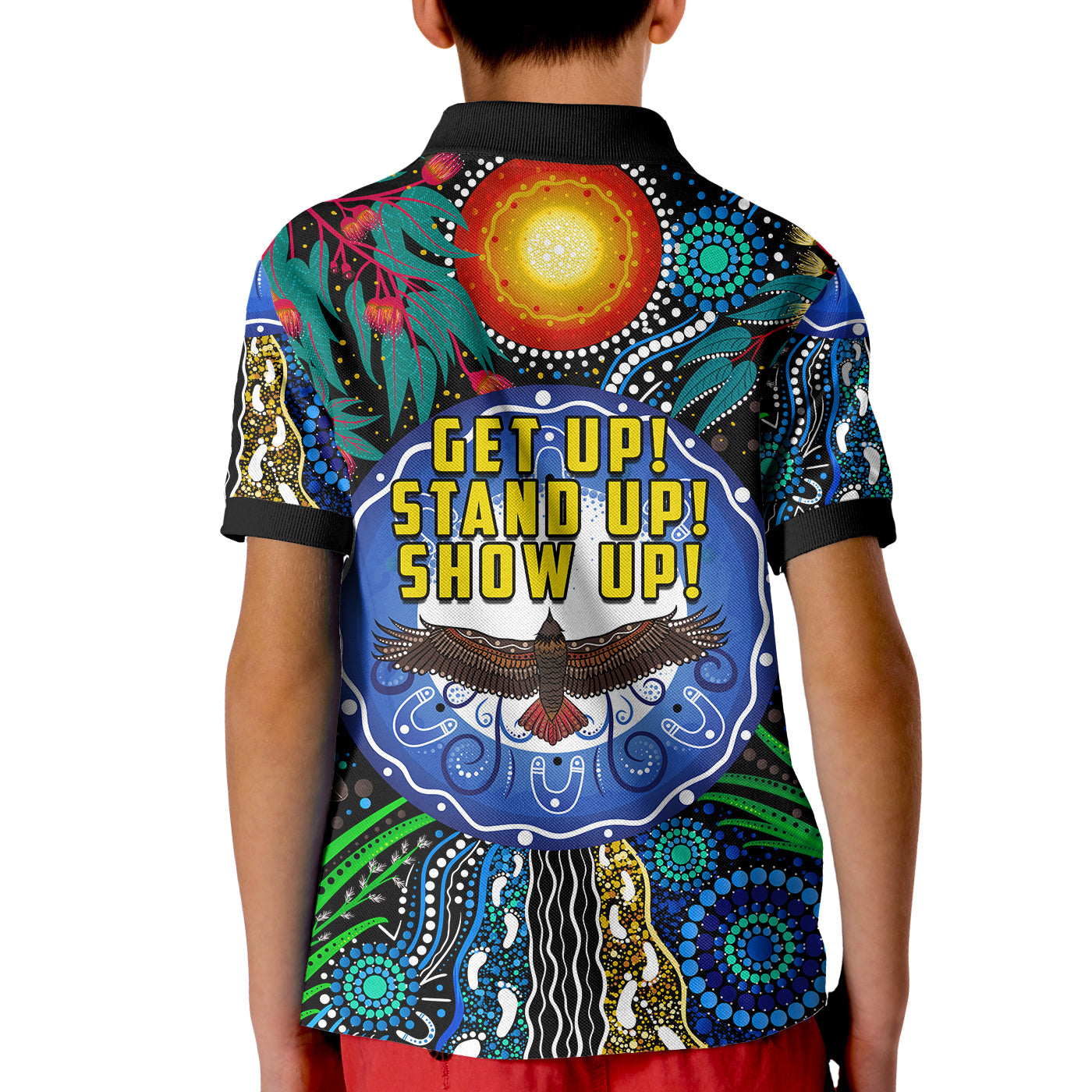 custom-personalised-naidoc-2022-polo-shirt-kid-get-up-stand-up-show-up