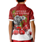 australia-koala-aboriginal-polo-shirt-kid-merry-christmas