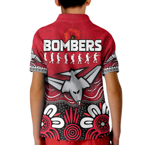 bombers-anzac-2022-polo-shirt-kid-essendon-football-aboriginal-remember-them