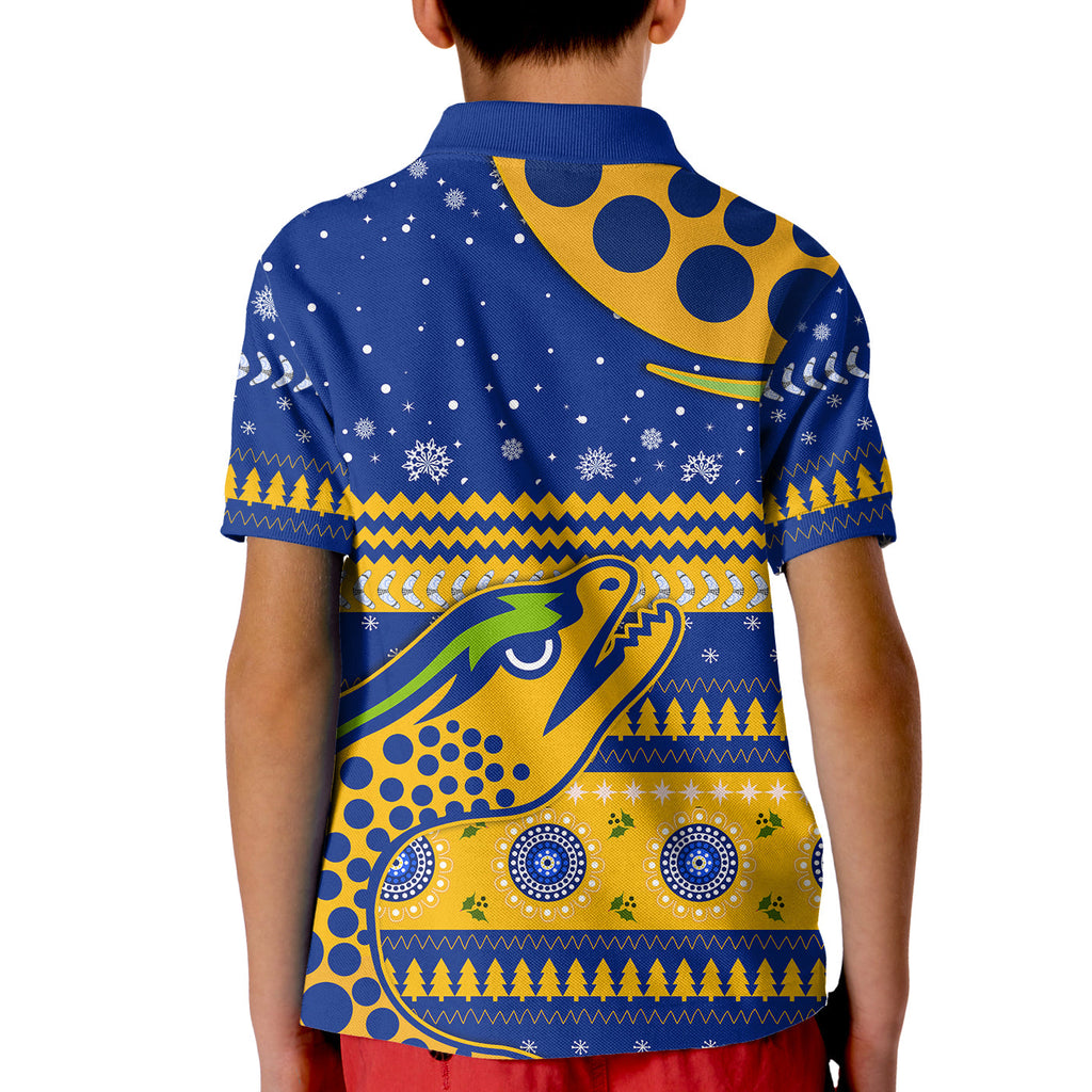 custom-personalised-eels-unique-polo-shirt-kid-merry-christmas-parramatta