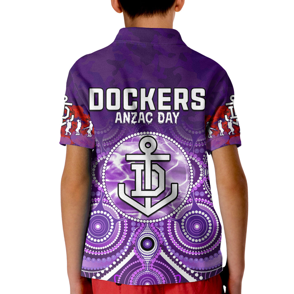 custom-personalised-dockers-anzac-2022-polo-shirt-fremantle-football-aboriginal-poppy-flowers