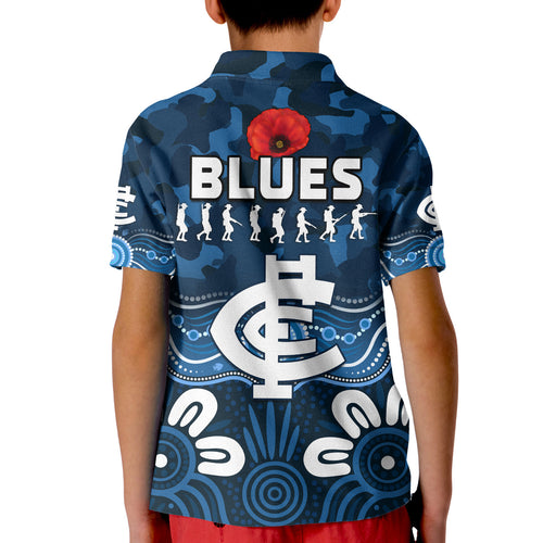 blues-anzac-2022-polo-shirt-kid-carlton-football-aboriginal-poppy