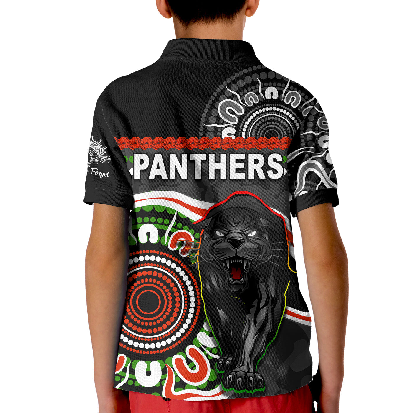 panthers-anzac-day-polo-shirt-kid-aboriginal-lest-we-forget-ver-01