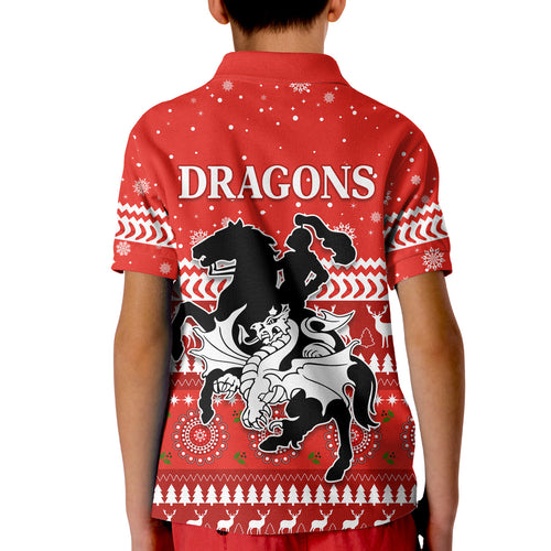 dragons-polo-shirt-kid-christmas-st-george-illawarra