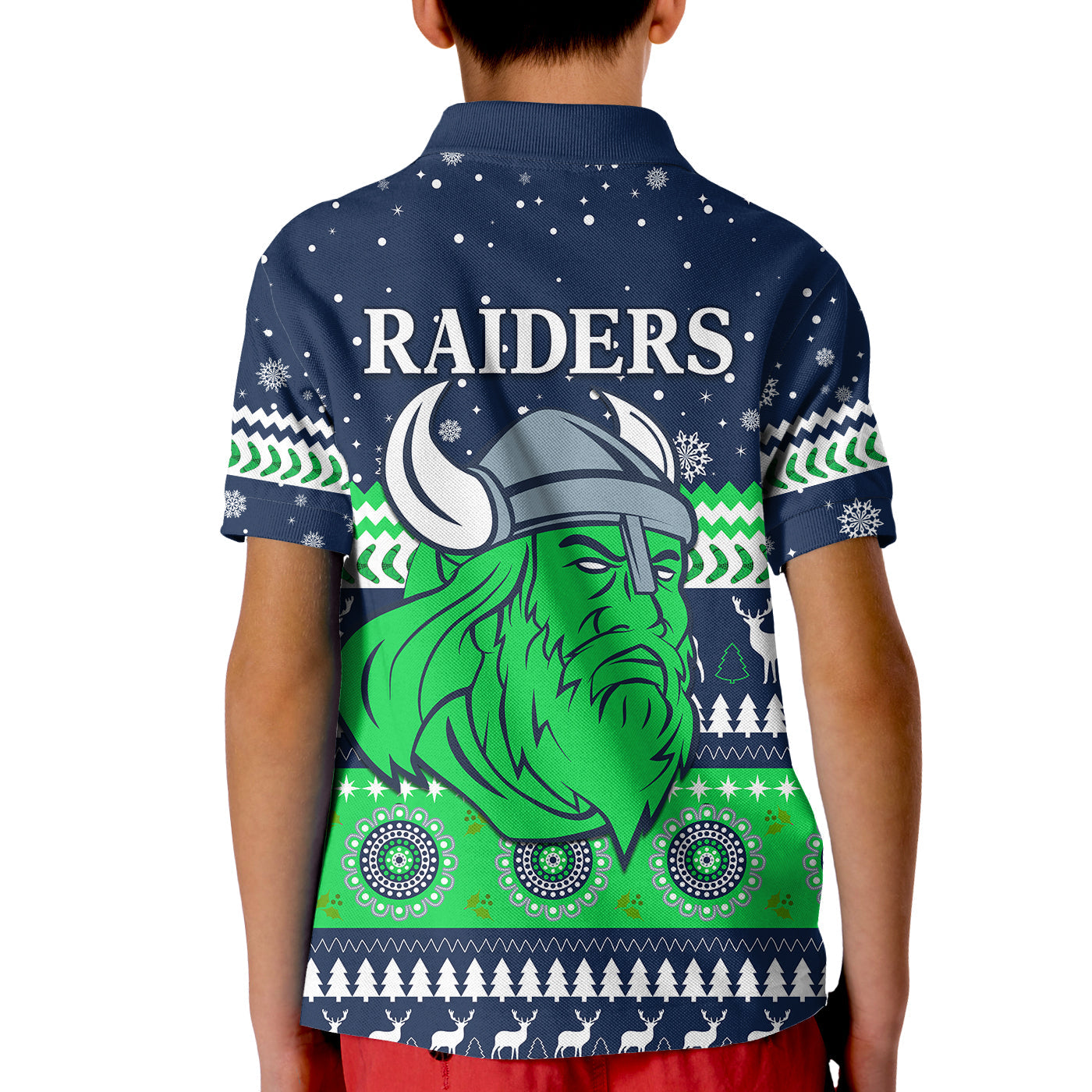 raiders-polo-shirt-kid-canberra-merry-christmas-the-milk
