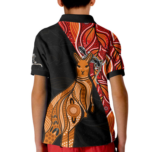 australia-map-polo-shirt-kid-aussie-kangaroo-aboriginal