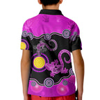 aboriginal-lizard-polo-shirt-kid-attracted-australia-version-purple