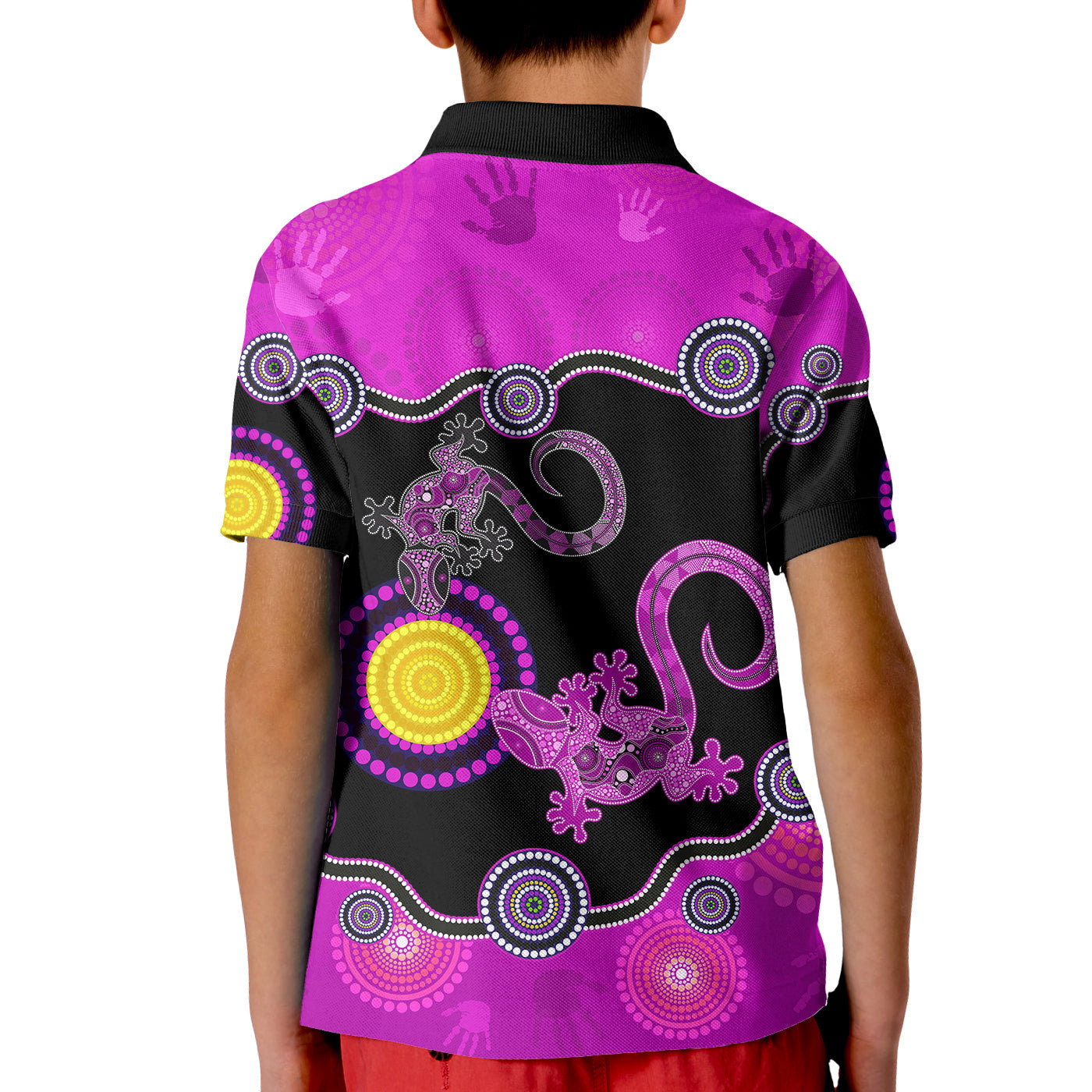 aboriginal-lizard-polo-shirt-kid-attracted-australia-version-purple