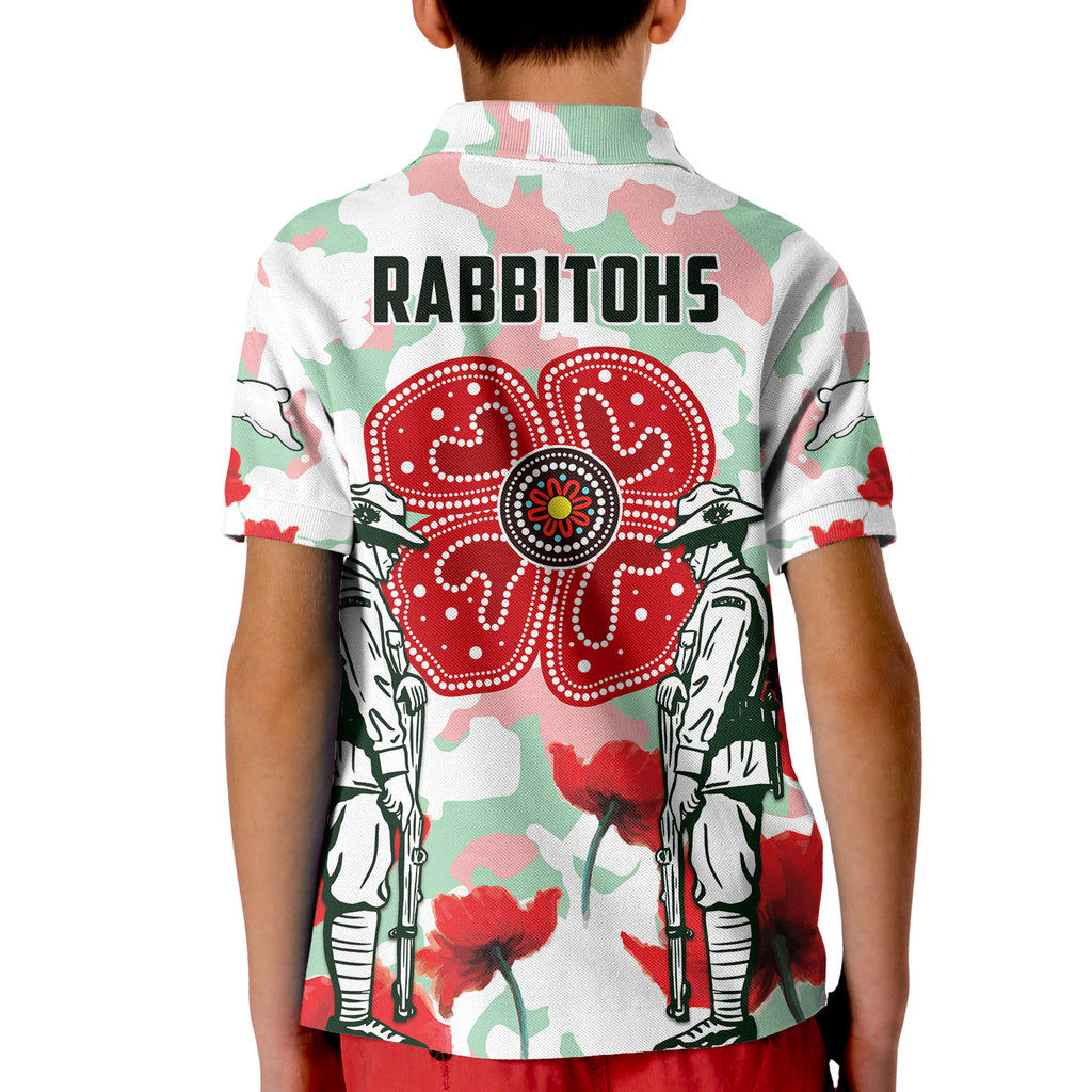 rabbitohs-anzac-day-polo-shirt-kid-poppies-aboriginal-proud-soldiers