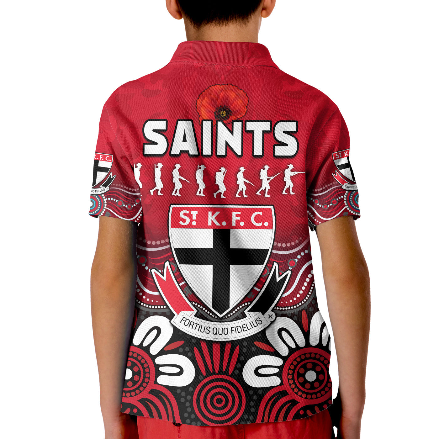 saints-anzac-2022-polo-shirt-kid-st-kilda-aboriginal-remember-them