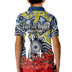 cowboys-polo-shirt-kid-anzac-day-poppy-flowers-with-aboriginal