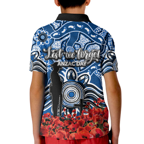 canterbury-bankstown-bulldogs-polo-shirt-kid-anzac-day-poppy-flowers-with-aboriginal