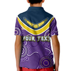 (Custom Personalised) Go Storm Rugby Aboriginal Boomerang Polo Shirt Jersey  LT6