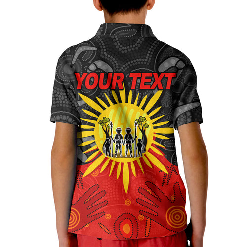 custom-personalisedaboriginal-family-polo-shirt-kid-flag-style