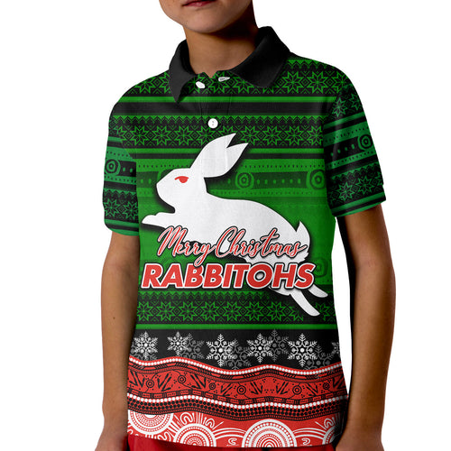 south-sydney-rabbitohs-polo-shirt-kid-christmas-mix-aboriginal-no-1