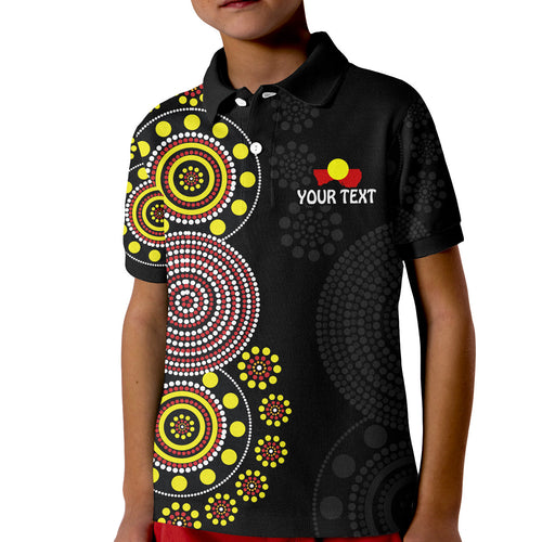 custom-personalised-naidoc-week-2022-polo-shirt-kid-version-aboriginal-dot-get-up