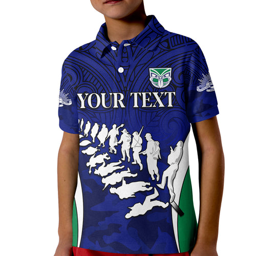 custom-personalised-warriors-anzac-2022-polo-shirt-maori-pattern-always-remember-them