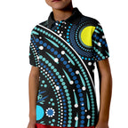 custom-text-and-number-aboriginal-polo-shirt-kid-river-of-life