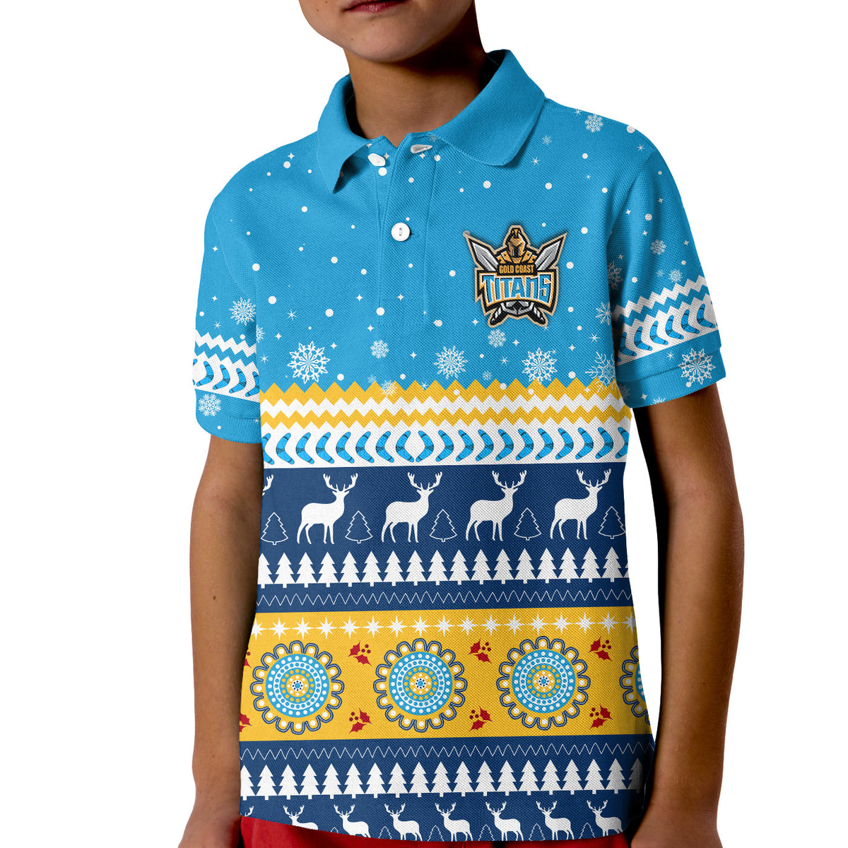 titans-polo-shirt-kid-christmas-gold-coast
