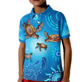 australian-aboriginal-polo-shirt-kid-happy-turtle-family-version-blue