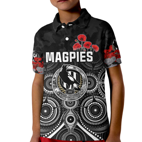 magpies-anzac-2022-polo-shirt-collingwood-football-aboriginal-poppy-flowers
