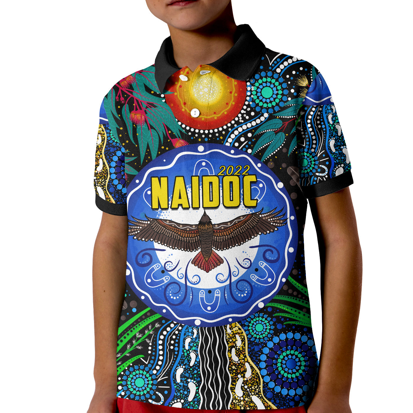 naidoc-2022-polo-shirt-kid-get-up-stand-up-show-up