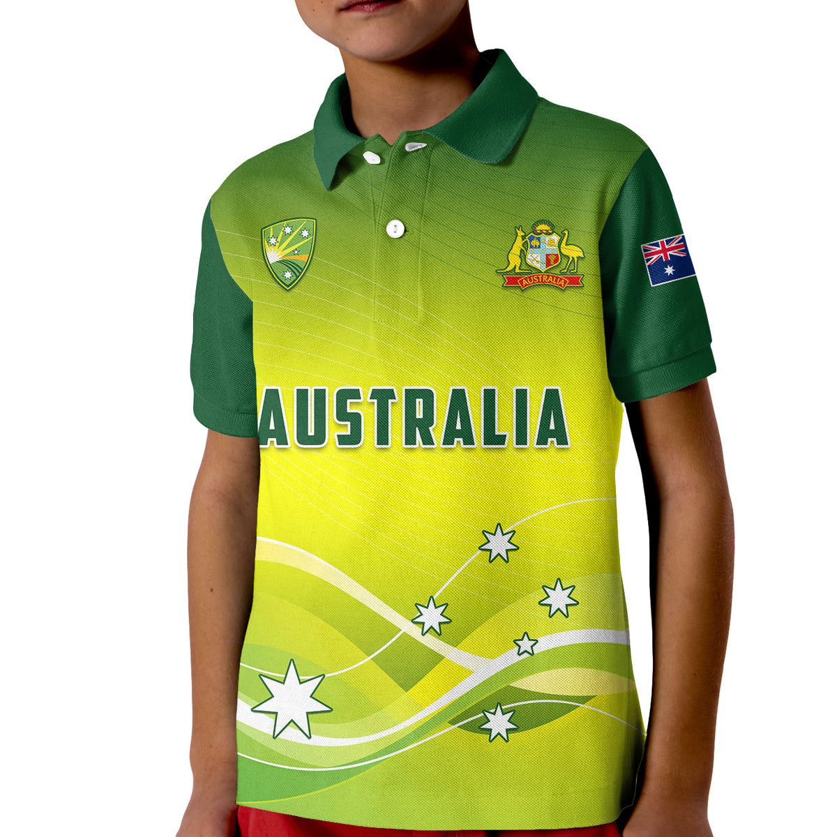 cricket-australia-polo-shirt-kid-simple-style