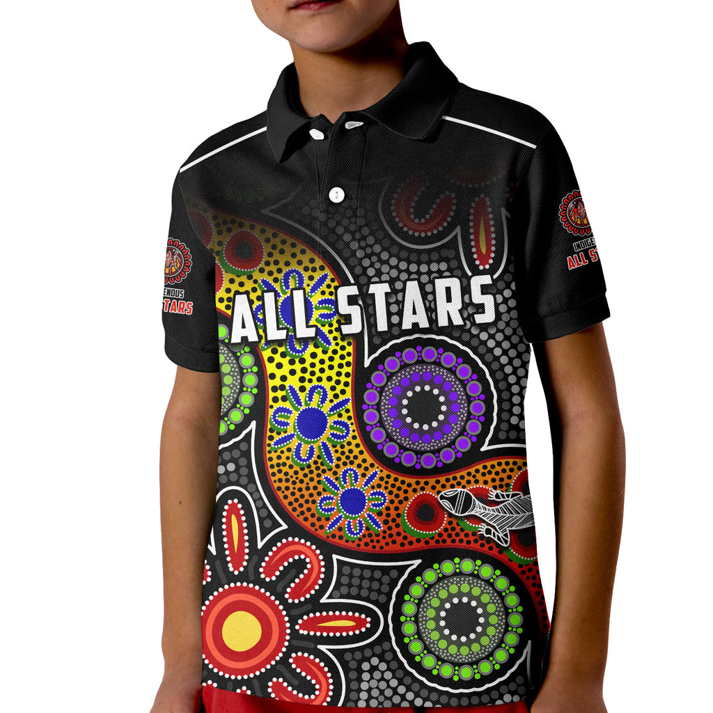 all-stars-christmas-polo-shirt-kid-indigenous-dreamtime