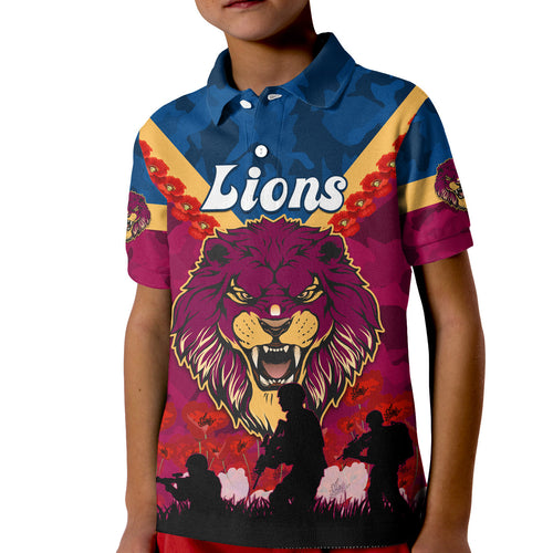 lions-anzac-2022-polo-shirt-kid-brisbane-brissie-poppy-flowers