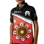 custom-personalised-naidoc-week-2022-polo-shirt-kid-torres-strait-islander-version-red-aboriginal-the-dhari