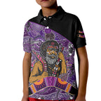 australian-boomerang-polo-shirt-kid-indigenous-australia-purple-graceful