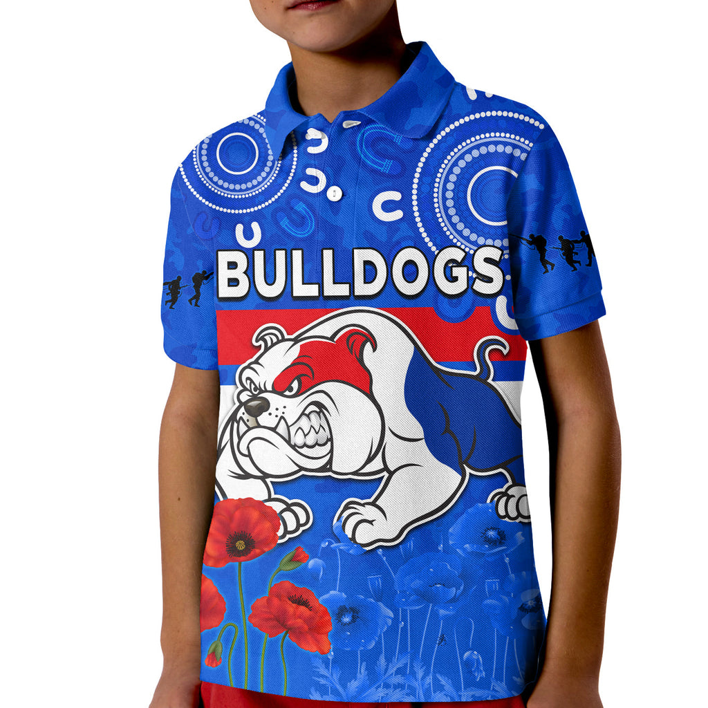 custom-text-and-number-bulldogs-anzac-2022-polo-shirt-western-dogs-aboriginal-poppy