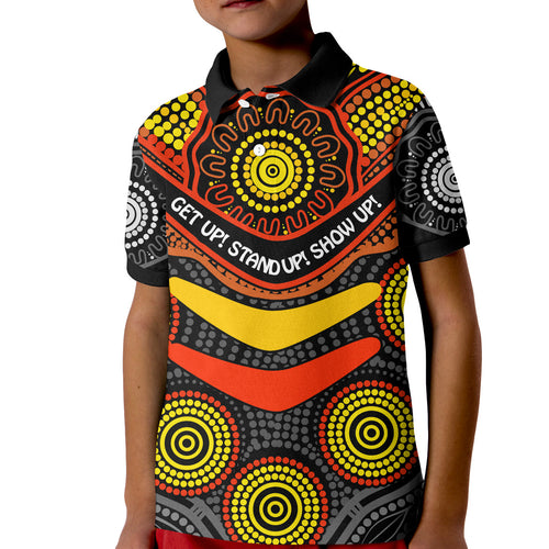 custom-personalised-naidoc-week-2022-polo-shirt-kid-aboriginal-get-up-stand-up-show-up