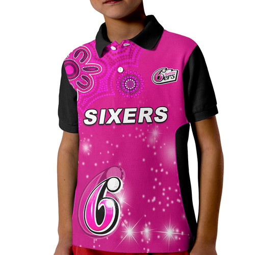 sydney-sixers-polo-shirt-kid-cricket-australia-aboriginal