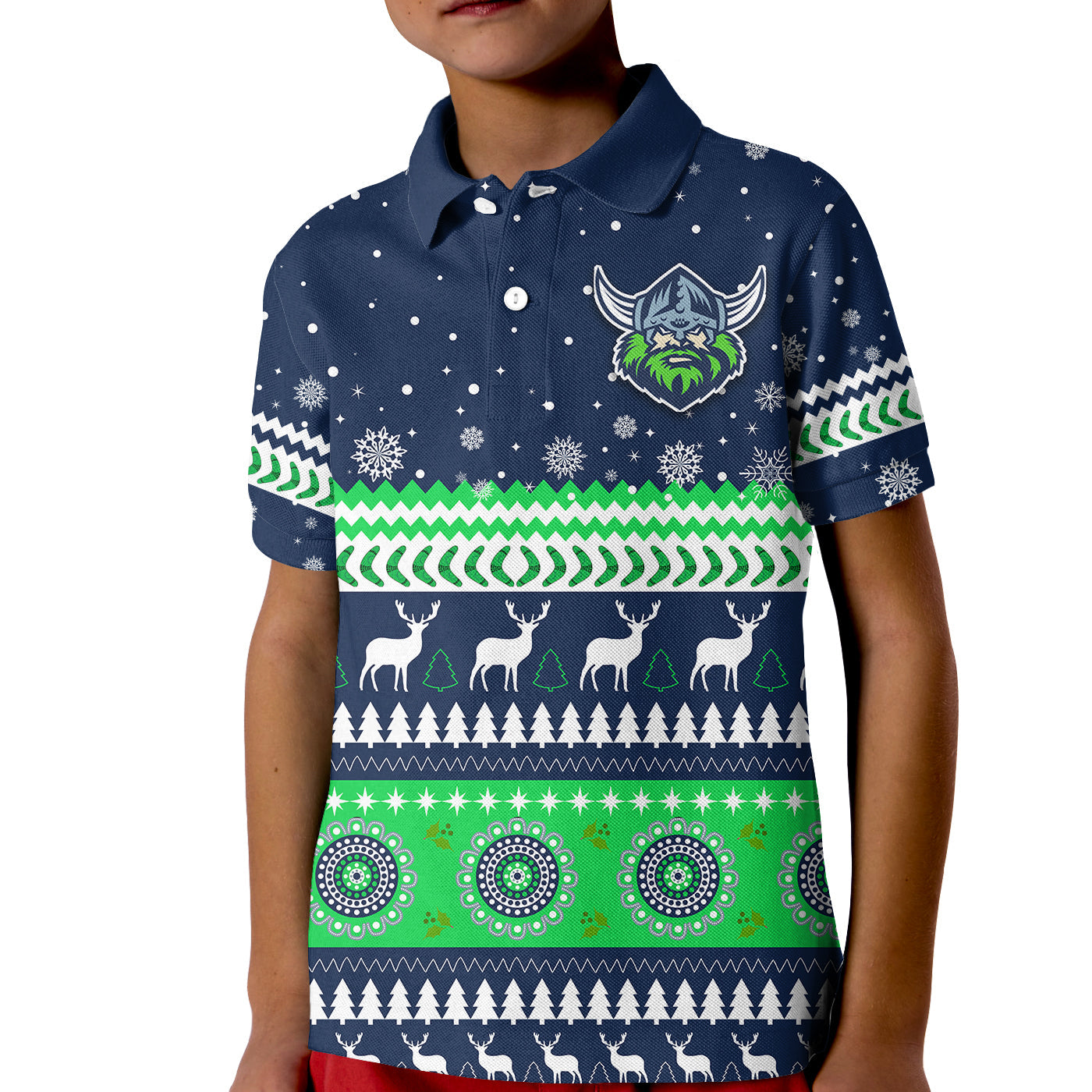 raiders-polo-shirt-kid-canberra-merry-christmas-the-milk