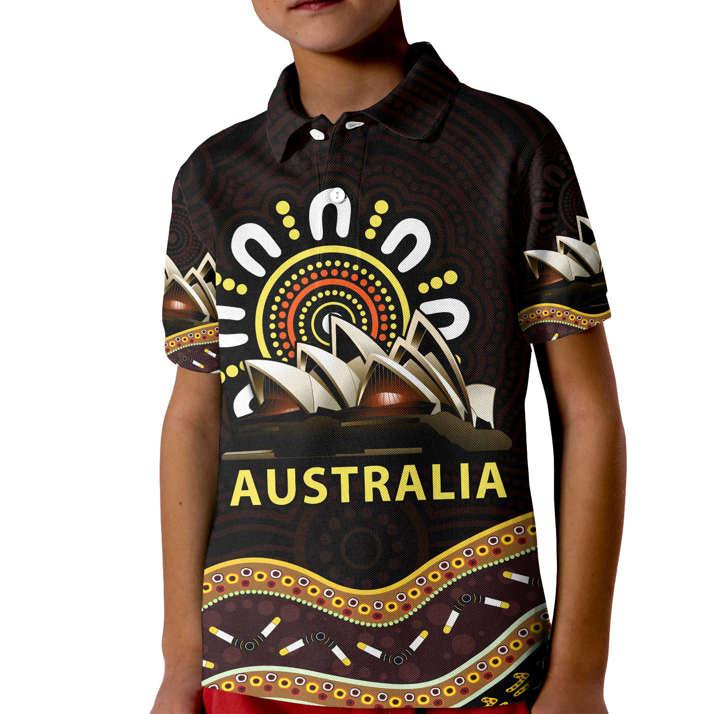 sydney-australia-polo-shirt-kid-aboriginal-art-sydney-opera-house