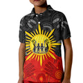 custom-personalisedaboriginal-family-polo-shirt-kid-flag-style