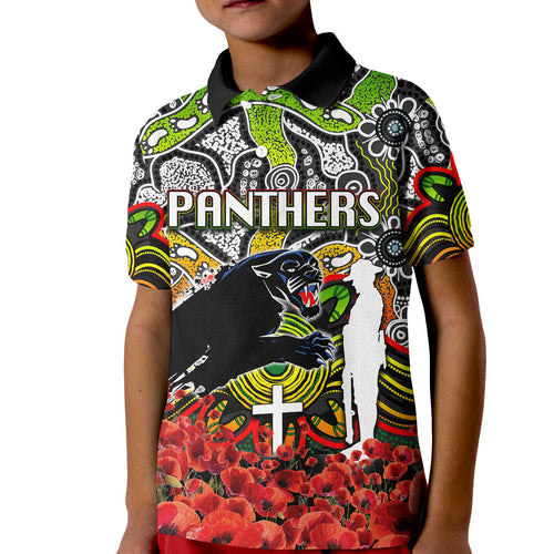 panthers-polo-shirt-kid-anzac-day-poppy-flowers-with-aboriginal