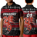 custom-personalised-st-george-illawarra-dragons-polo-shirt-kid-christmas-simple-style-black