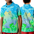 custom-personalised-aboriginal-frog-polo-shirt-kid-indigenous-simple-vibes